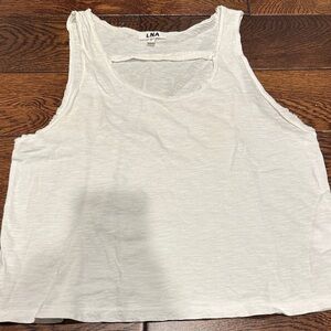 LNA Women's Cream Tank Top